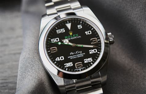 rolex air king wrist|polarising rolex air king review.